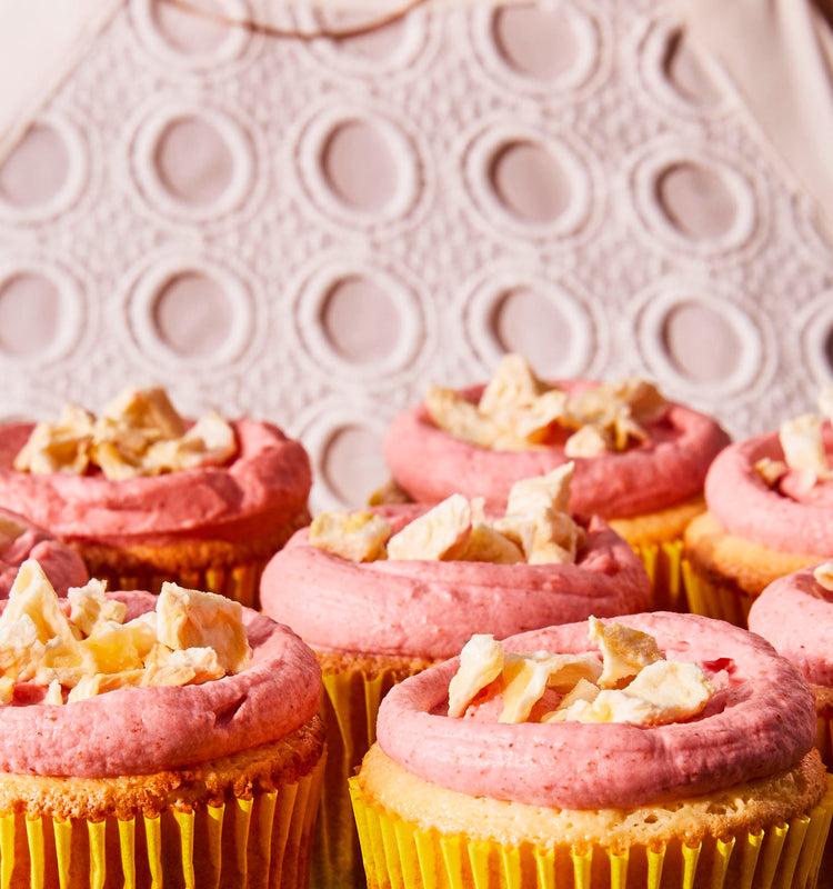 Pineapple Guava Mamón Cupcakes