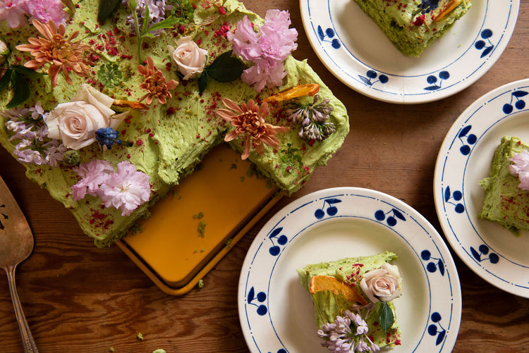 Matcha White Chocolate Cake