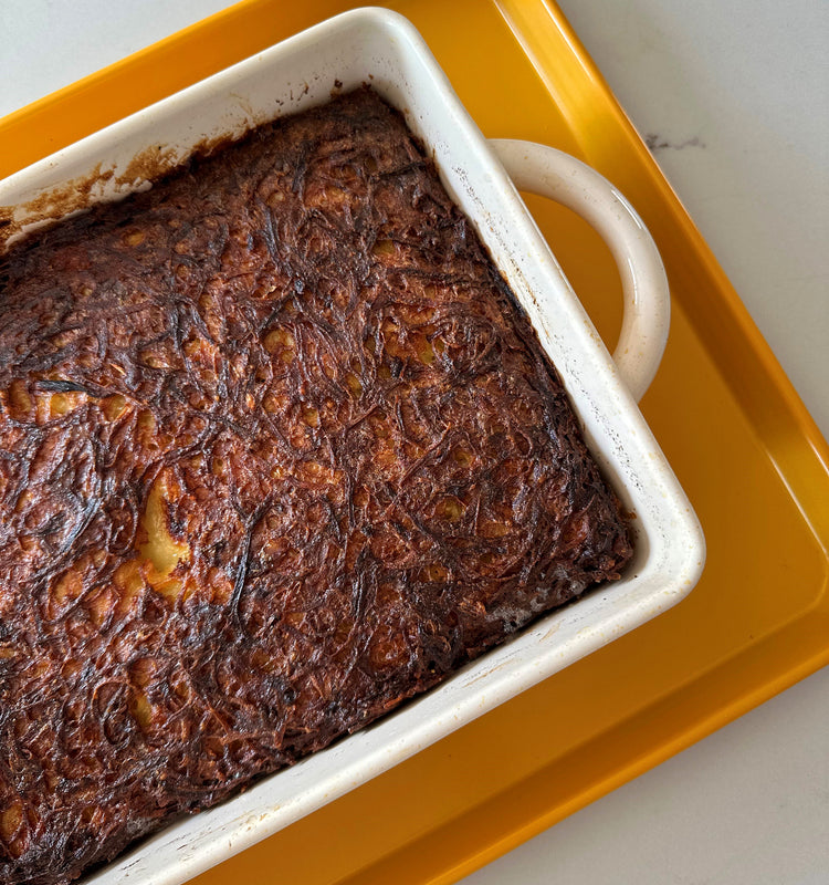 Bubbe's Extra Crispy Potato Kugel