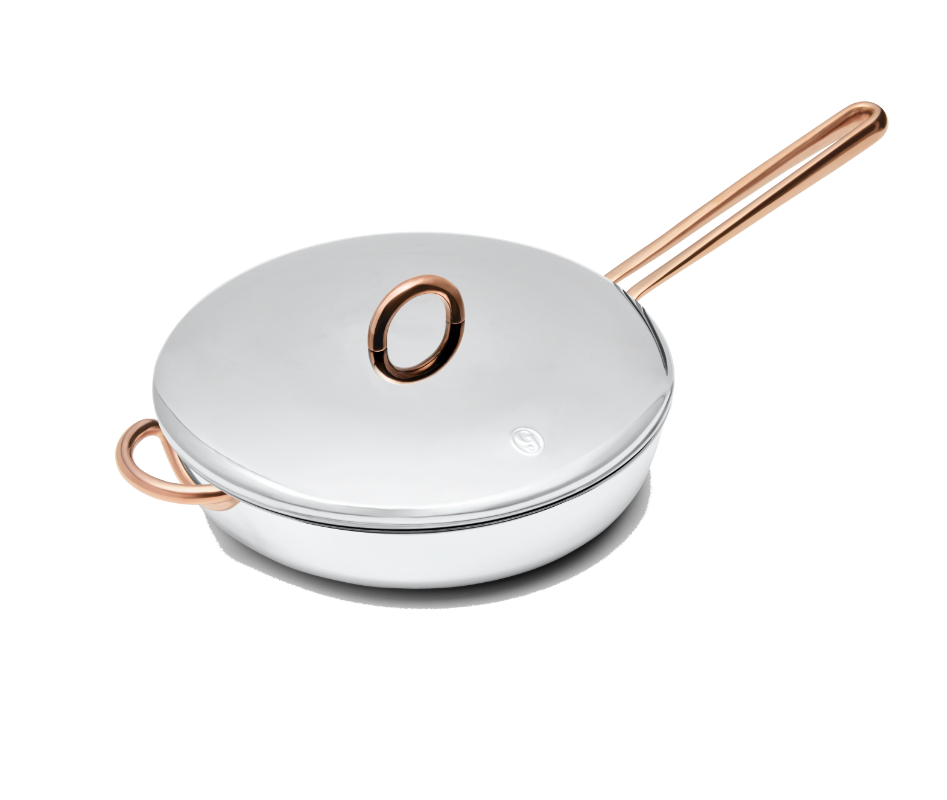 Made In Cookware - 10-Inch Stainless Steel Frying Pan With Lid 