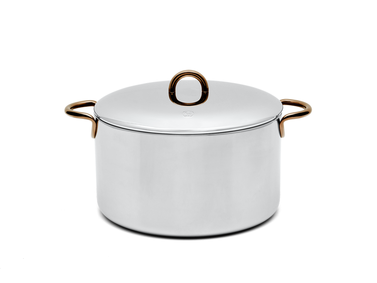 Big Deal stainless steel stock pot - side