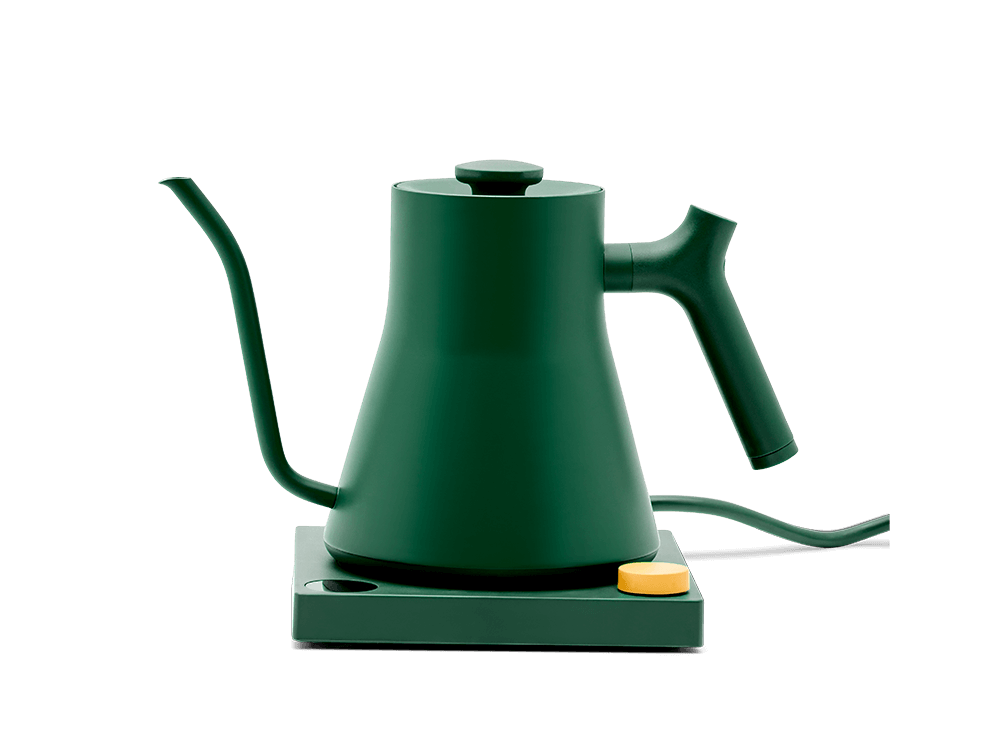 Green top electric kettle