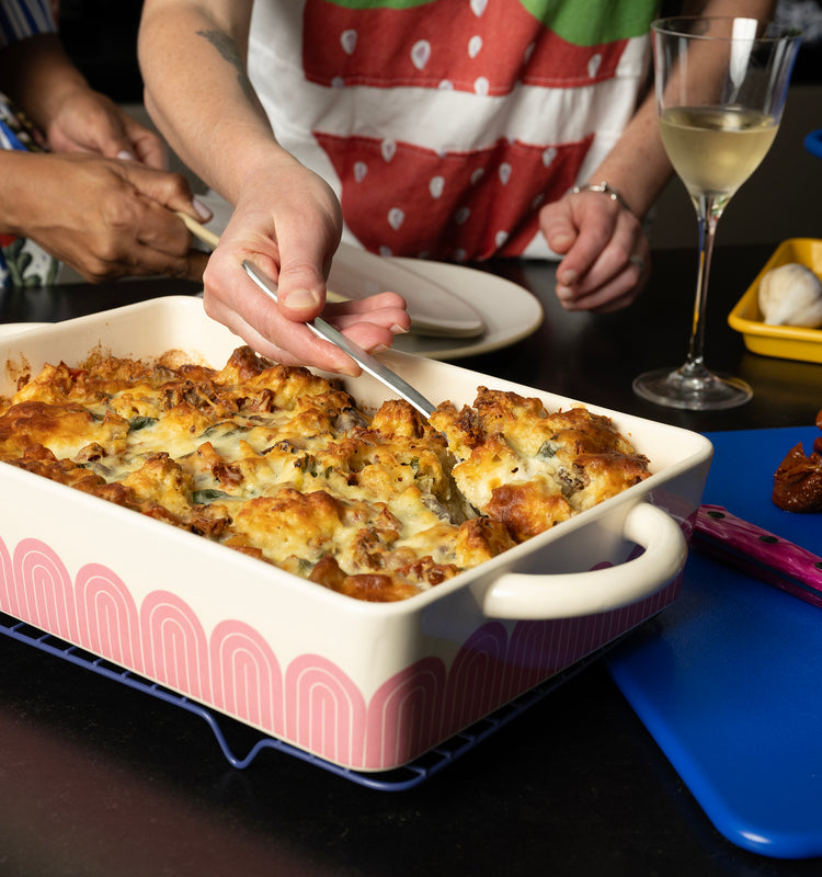 Ratatouille Bread Pudding