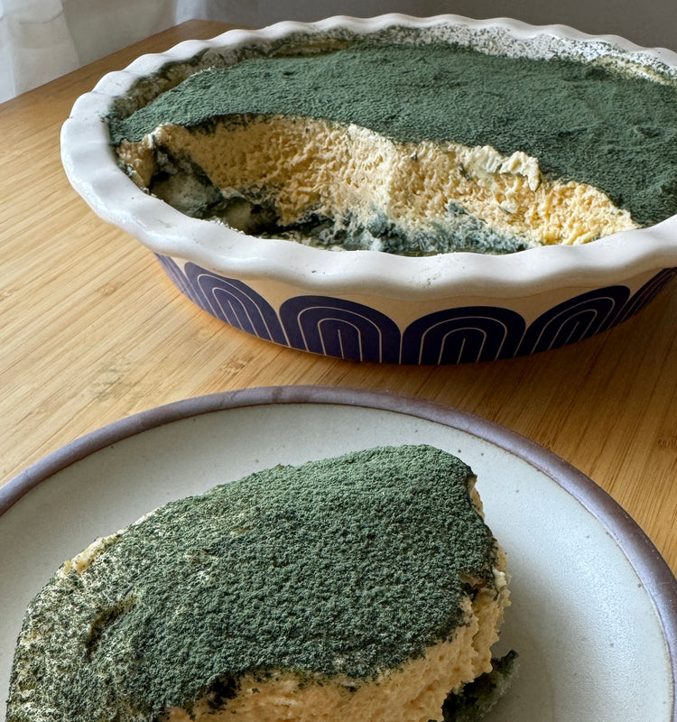 Mugwort and Ingeolmi Tiramisu