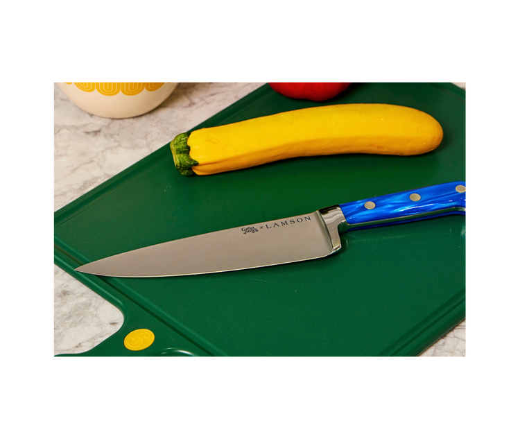 All Aboard & 8” Chef's Knife | Great Jones All Aboard & 8” Chef's Knife | Great Jones