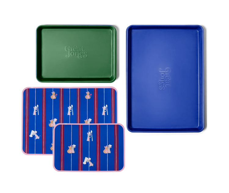 Baking Mat and Sheet Pan Set: Disney and Pixar’s Ratatouille Bundle Great Jones Blueberry Broccoli