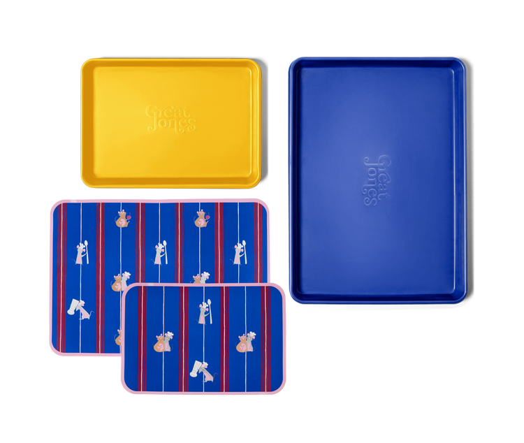 Baking Mat and Sheet Pan Set: Disney and Pixar’s Ratatouille Bundle Great Jones Blueberry Mustard