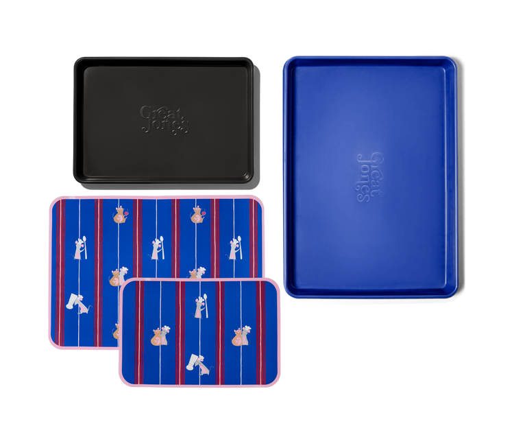 Baking Mat and Sheet Pan Set: Disney and Pixar’s Ratatouille Bundle Great Jones Blueberry Pepper