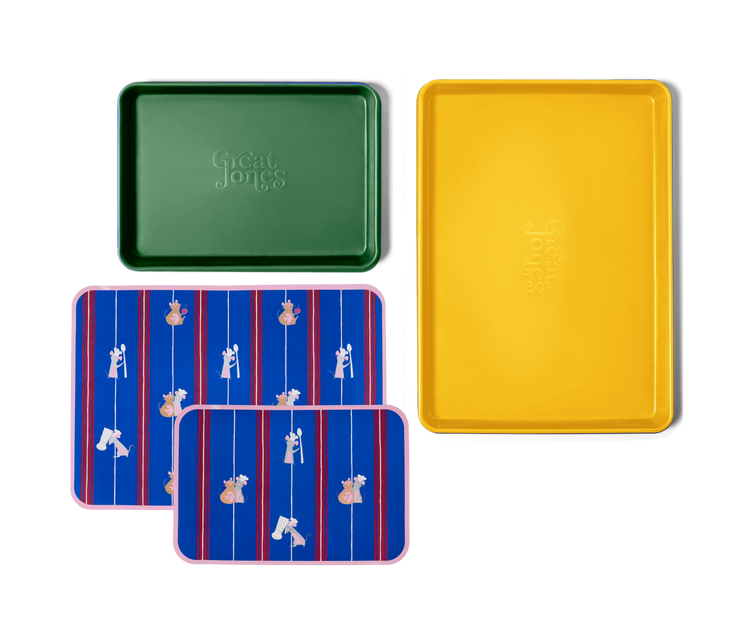 Baking Mat and Sheet Pan Set: Disney and Pixar’s Ratatouille Bundle Great Jones Mustard Broccoli