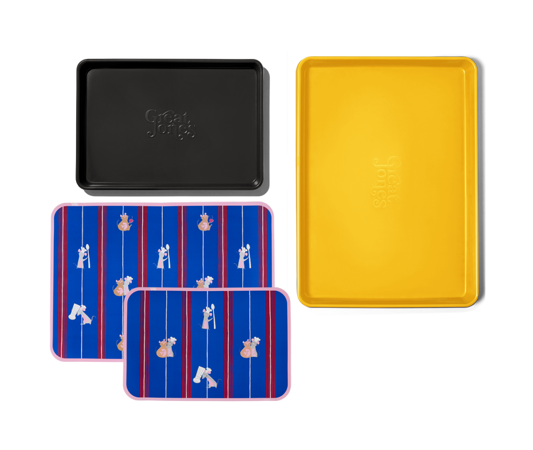 Baking Mat and Sheet Pan Set: Disney and Pixar’s Ratatouille Bundle Great Jones Mustard Pepper