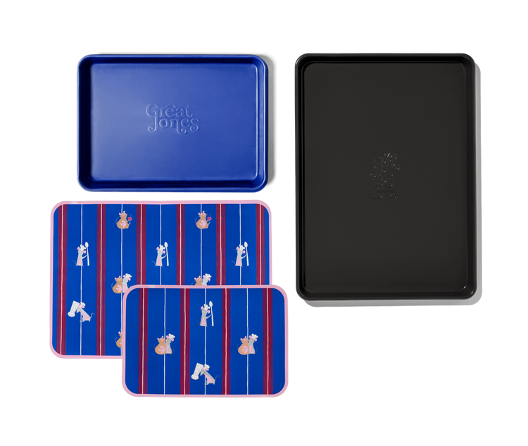 Baking Mat and Sheet Pan Set: Disney and Pixar’s Ratatouille Bundle Great Jones Pepper Blueberry