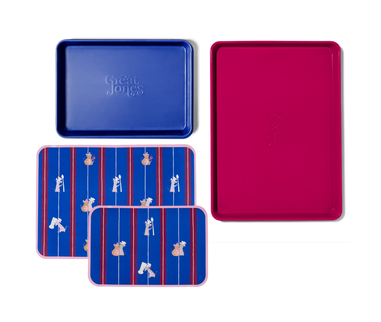 Baking Mat and Sheet Pan Set: Disney and Pixar’s Ratatouille Bundle Great Jones Raspberry Blueberry