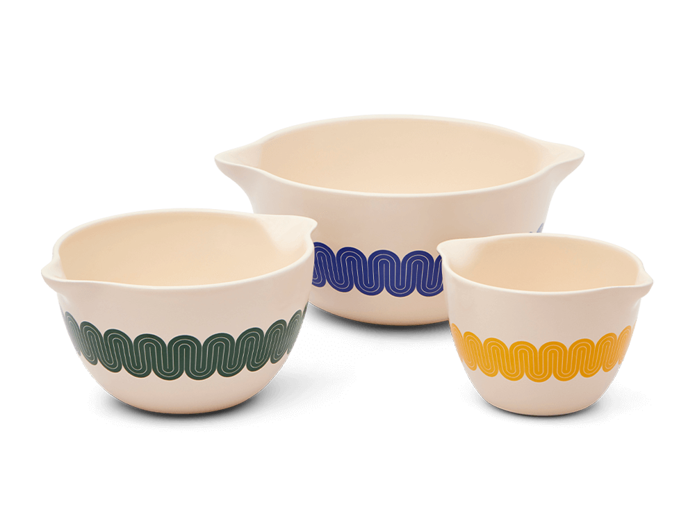Stir Crazy: Ceramic Mixing Bowls - Stackable & Dishwasher Stir Crazy: Ceramic Mixing Bowls - Stackable & Dishwasher