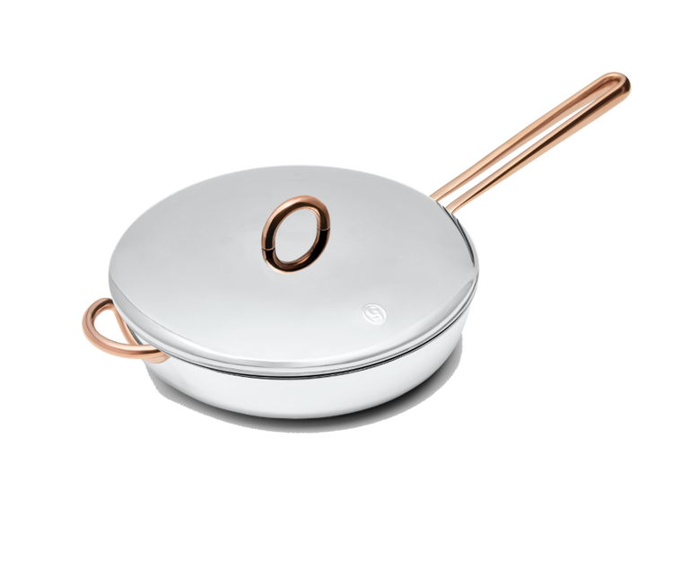 Deep saute pan online with lid