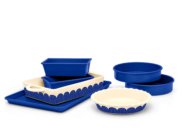 Nonstick & Nontoxic Bakeware Set, Dishwasher Safe Baking Set