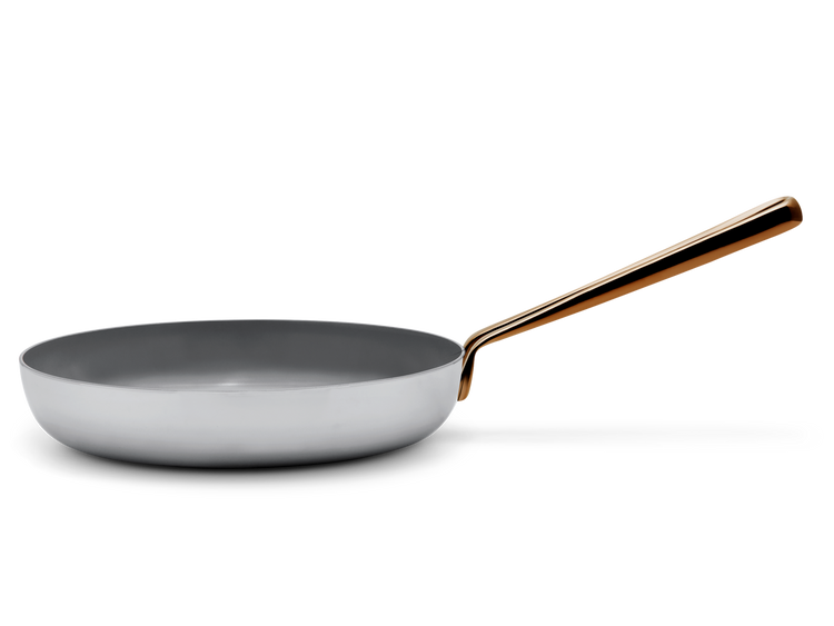 Large Fry nonstick pan - side view